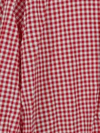 Edelheiss Trachtenhemd Herren Karohemd Rot Gr. 42/XL Langarm Stickerei Hirsch 6