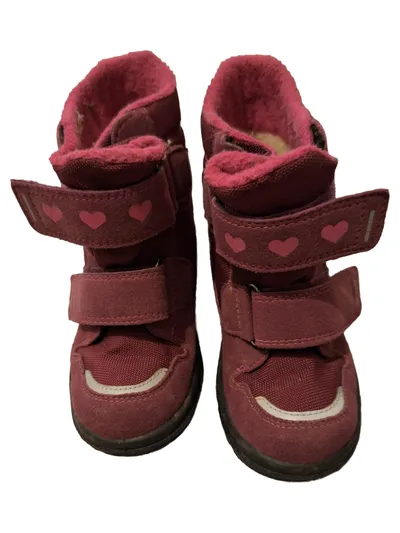 Superfit Mädchen Stiefelette Rot Gr. 23 Casual Kinder Schuhe