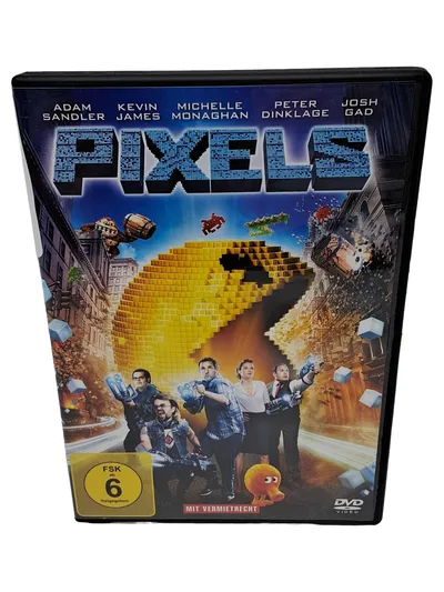 Pixels DVD Science Fiction Komödie Adam Sandler FSK 6 Weltraum