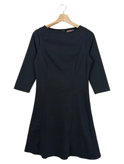 CARTOON Businesskleid Damen 3/4-Arm Schwarz Gr. 36/S Elegant