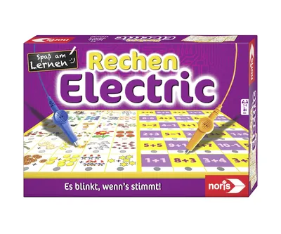 Noris Rechen Electric Lernspiel Mathematik ab 6 Jahre Kunststoff Mehrfarbig