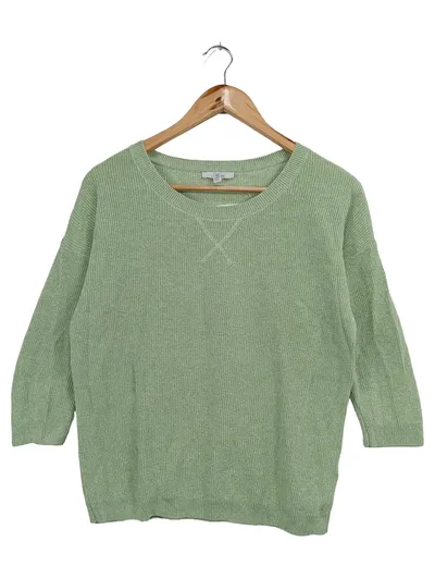 MAVI Damen Pullover Gr. 34/XS Grün Basic Casual Strickpullover