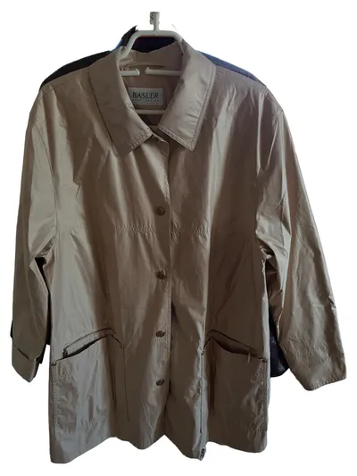 Basler Damen Leichte Jacke Gr. 38/M Beige Klassisch
