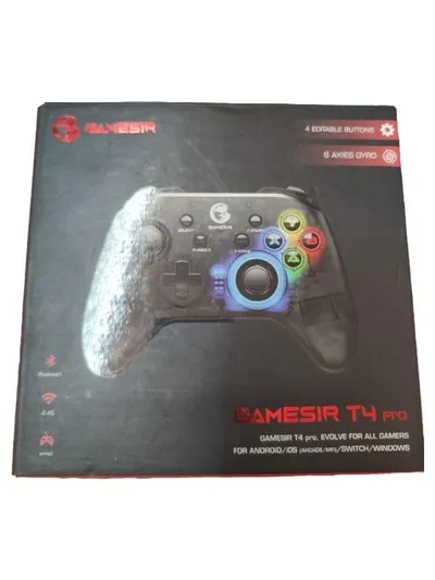 GameSir T4 Pro Gaming Controller Bluetooth Wireless Kabelgebunden Schwarz