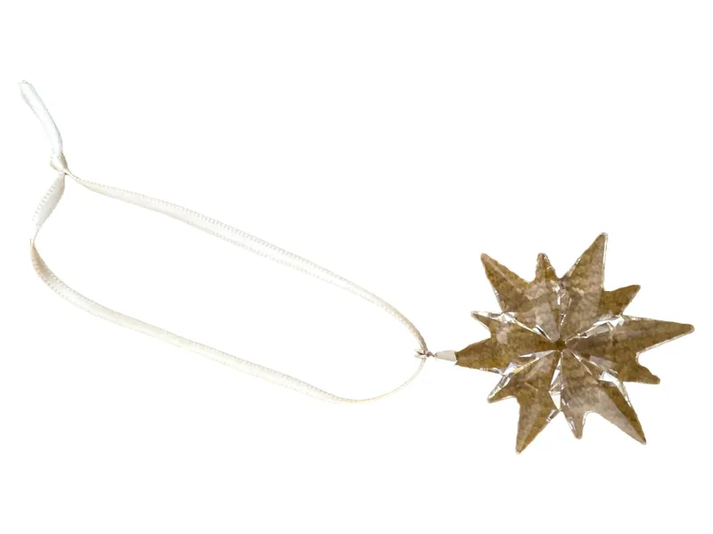 Swarovski Stern Ornament Weihnachtsdekoration Transparent Weihnachtlich Glas 1