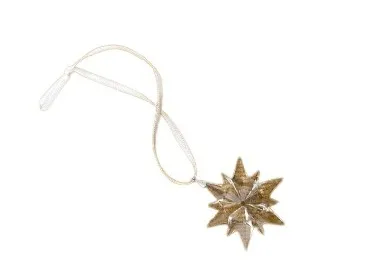 Swarovski Stern Ornament Dekoanhänger Weihnachtlich Transparent Glas
