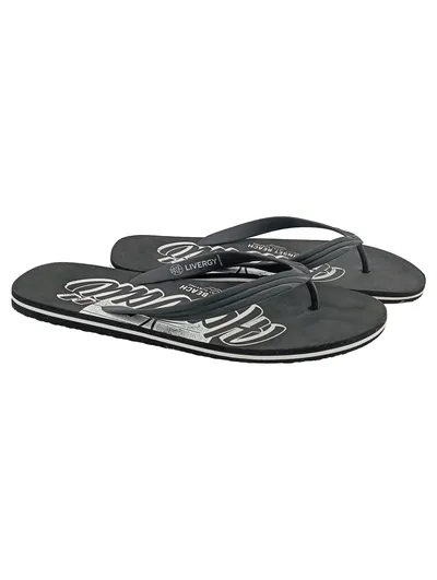 1 SUNSET LANE Badeschuhe Herren 45 Schwarz Hawaii Flip-Flops Casual Outdoor
