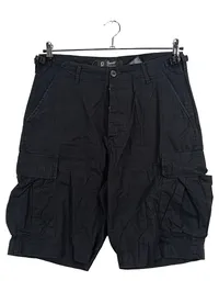 Brandit Cargo Shorts Herren Schwarz M W32 Bermuda Kurze Hose Baumwolle 1