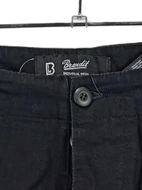 Brandit Cargo Shorts Herren Schwarz M W32 Bermuda Kurze Hose Baumwolle 3