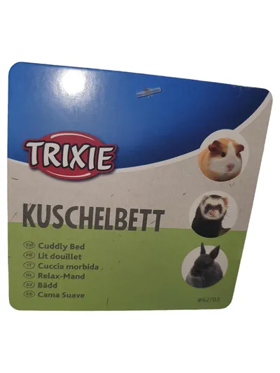 Trixie Kuschelbett Blau Grau Katzenbett Katzenspielzeug