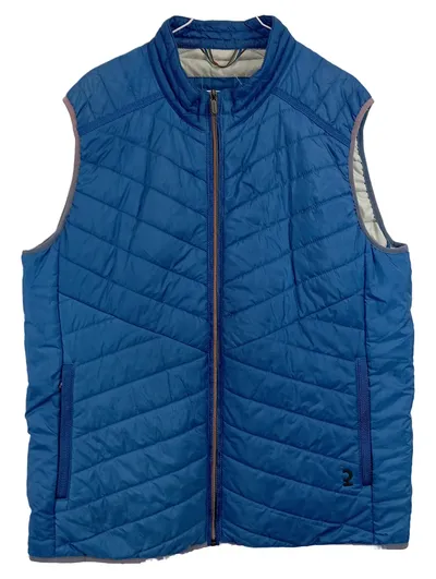 Calamar Herren Steppweste Blau Gr. XL 56 Polyester Outdoor Weste