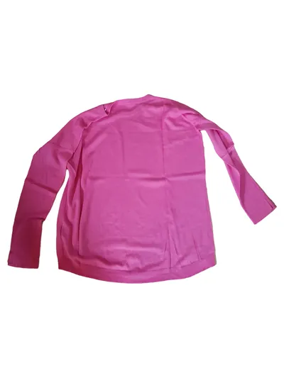 EDC by Esprit Damen Pullover Pink Gr. L Baumwolle Viskose Oversized