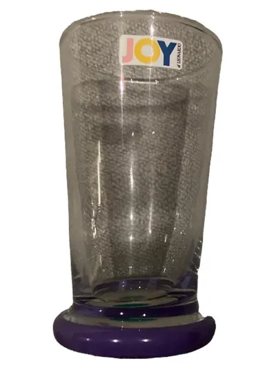 Leonardo Latte Macchiato Glas Transparent Lila 300ml