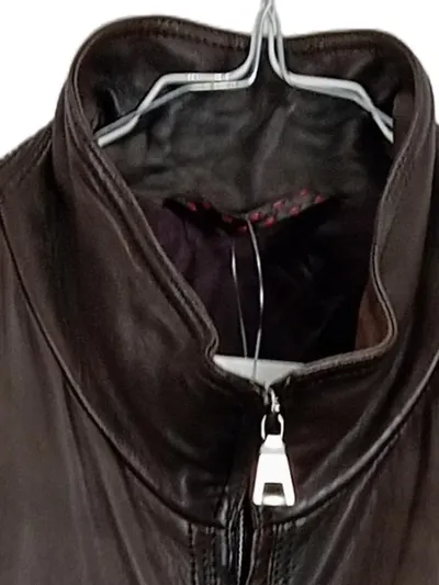 Kapraun Lederjacke Herren Braun Gr. 58/4XL Echtleder Bikerjacke