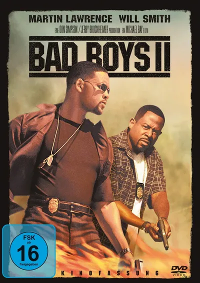 Bad Boys II DVD Actionfilm Will Smith Martin Lawrence FSK 16