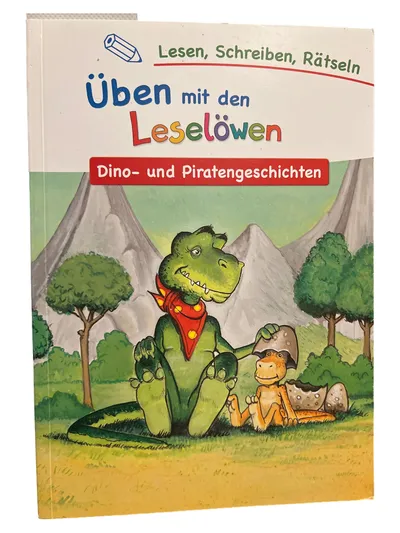 Leselöwen Activity Buch Dino Piratengeschichten Lesen Schreiben Rätseln