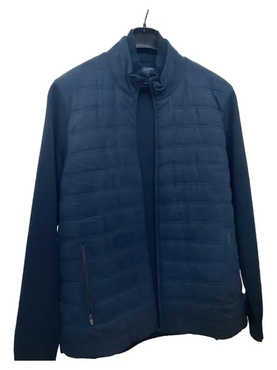 Charles Tyrwhitt Herren Steppjacke Gr. 44 Blau Casual