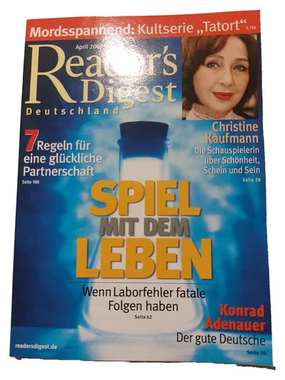 Reader's Digest Deutschland April 2007 Psychologie Partnerschaft