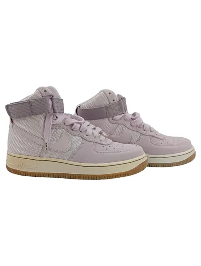 Nike Air Force 1 High Damen Sneaker Rosa Wildleder Gr. 38
