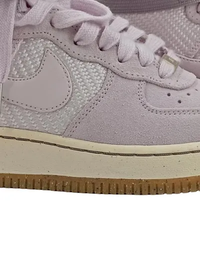 Nike Air Force 1 High Damen Sneaker Rosa Wildleder Gr. 38