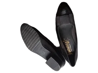 Jenny Ballerinas Damen Schuhe Klassisch Schwarz Gr. US7