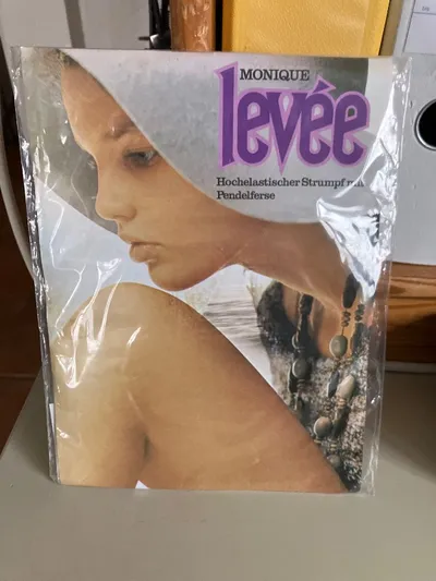 Monique Levée Strumpfhose Hochelastisch Pendelferse Grau Damen