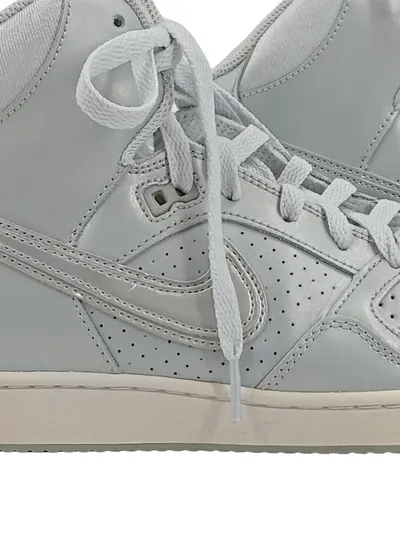 Nike Son of Force Mid Damen High-Top Sneaker Silber Gr. 39