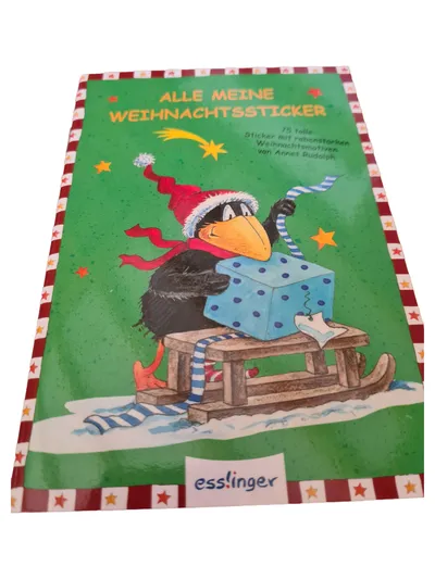 Esslinger Stickerbuch Alle meine Weihnachtssticker Annet Rudolph Kinder