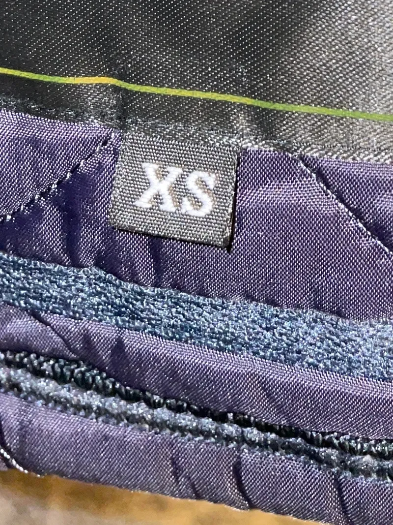 Barbour Steppjacke Herren Gr. XS (44) Blau Gesteppt Übergangsjacke Cordkragen 5