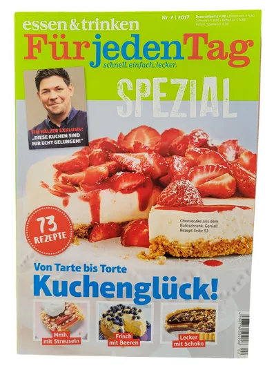 Essen & Trinken Kuchenglück Spezial 2017 Nr. 2 - 73 Rezepte