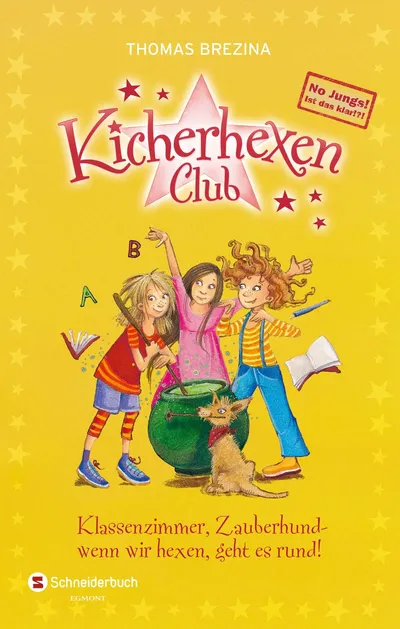 Thomas Brezina Kicherhexen-Club Sammelband 1 Kinderbuch Hardcover