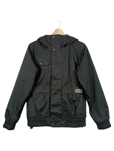 BURTON Damen Winterjacke Schwarz Gr. 36/S Streetwear Outdoor Kapuze
