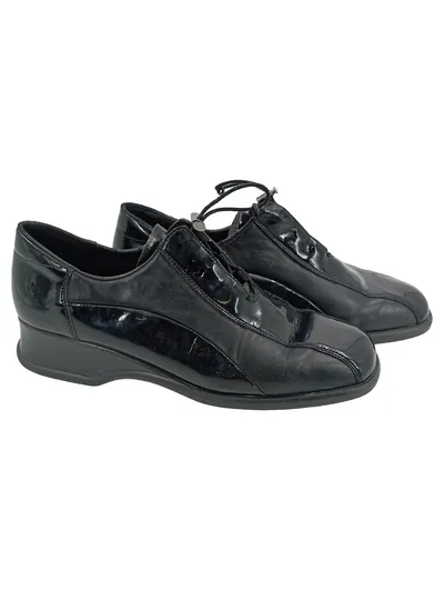 RIEKER Damen Sneaker low Gr. 40 Schwarz Casual Klassisch