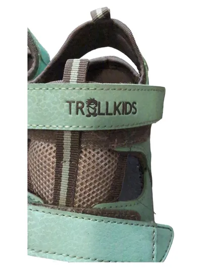 Trollkids Outdoorsandalen Kinder Gr. 31 Türkis Grau Klettverschluss