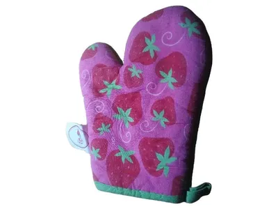 Strawberry Shortcake Topflappen Baumwolle Rosa Ofenhandschuh Küche Backen