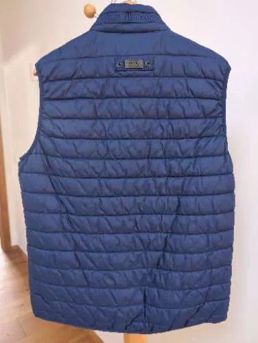 Camel Active Herren Steppweste Blau Gr. XL Weste Outdoor Casual