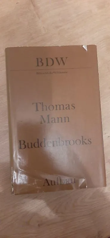 Buddenbrooks Thomas Mann Gesellschaftsroman Hardcover Aufbau Bestseller