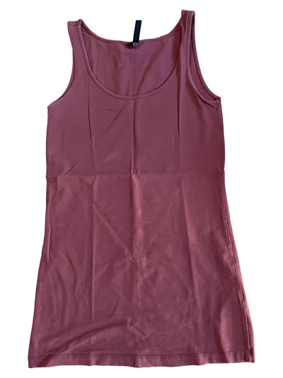 Vero Moda Damen Tank Top Shirt Rot XS Casual Basic Baumwolle