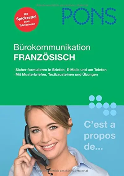 PONS Bürokommunikation Französisch Buch Taschenbuch für den Unterricht