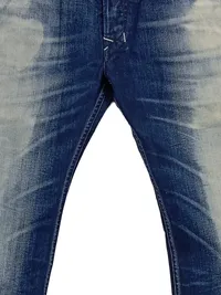 Diesel Herren Jeans Regular Fit W33 L33 Blau Used Look Denim 3