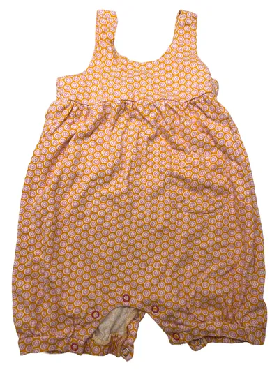 ALANA Baby Mädchen Sommer Jumpsuit Gr. 74 Orange Baumwolle Casual
