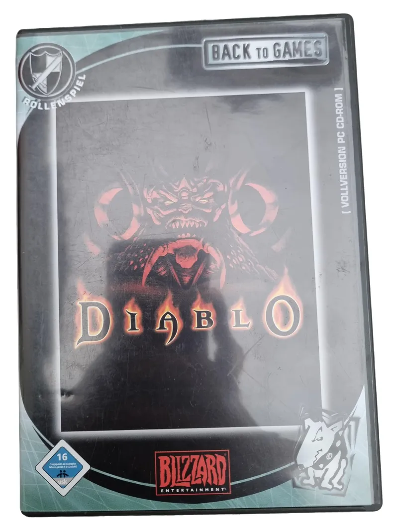 Blizzard Diablo 1 PC CD-ROM Action Rollenspiel RPG Klassiker ab 16 1