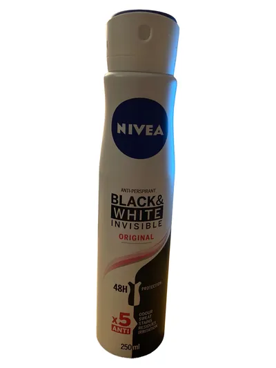 NIVEA Black & White Invisible Original Anti-Transpirant Deodorant Damen 250ml