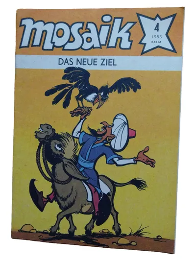 Mosaik 4 Das neue Ziel Comic Heft Digedags Verlag Junge Welt Deutsch Taschenbuch