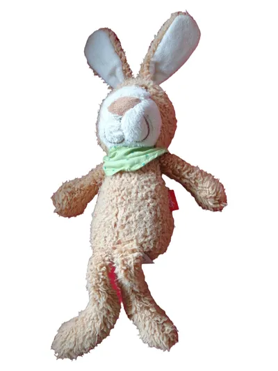 Sigikid Baby Kuscheltier Hase Stofftier Braun Größe M