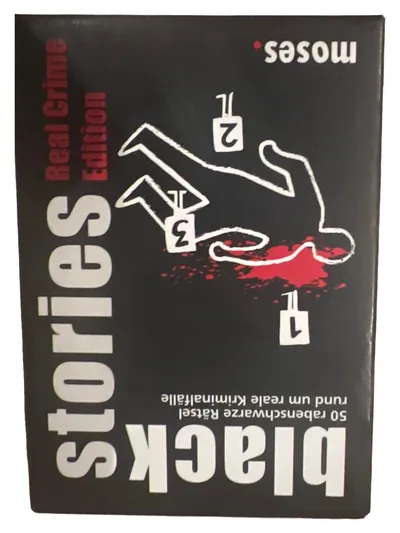 Black Stories Real Crime Edition Rätselspiel Moses Verlag 50 Kriminalfälle