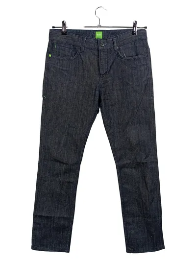 HUGO BOSS Green Herren Jeans Regular Fit W31 48 M Dunkelblau Denim