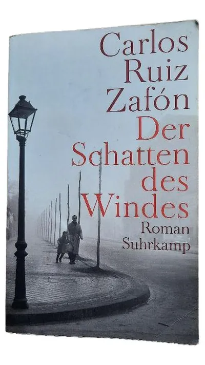 Carlos Ruiz Zafón Der Schatten des Windes Taschenbuch Suhrkamp Roman