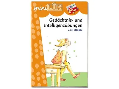 Mini LÜK Gedächtnis Intelligenz Übungen 2./3. Klasse Lernspiel ab 6 J.