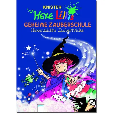 Hexe Lilli Zaubertricks Buch Hardcover von Knister Kinder Zaubern lernen